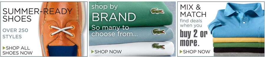 SUMMER-READY SHOES | SHOP BY BRAND | MIX & MATCH