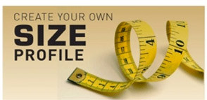 Create your size profile