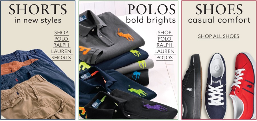 SHORTS | POLOS | SHOES