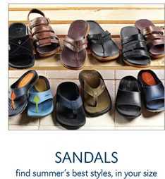 SANDALS | FIND SUMMER'S BEST STYLES, IN YOUR SIZE