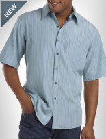 Canyon Ridge® Microfiber Stripe Sport Shirt