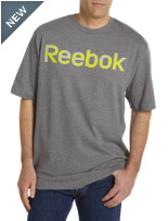 RBK Grnt Hthr Wordmark Tag Tee