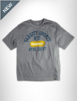 RBK Grnt Hthr Varsity Arch Tee
