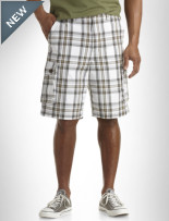 TN Plaid Cargo Short