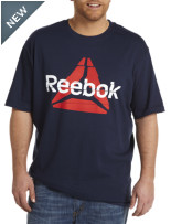 RBK  Navy Delta Fold Tee