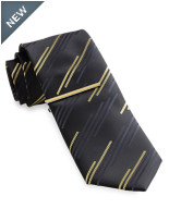 GS Tetris Tie w Enamel Tie Bar