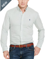 polo arrivals sport twill ralph stripe lauren shirt