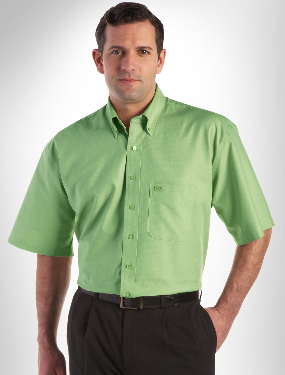 Cutter & Buck Nailshead Button-Down Sport Shirt