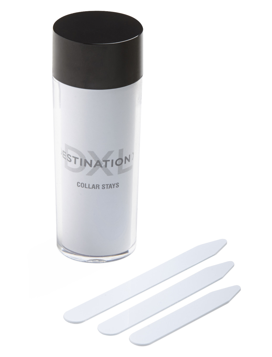 Solid White Collar Stays