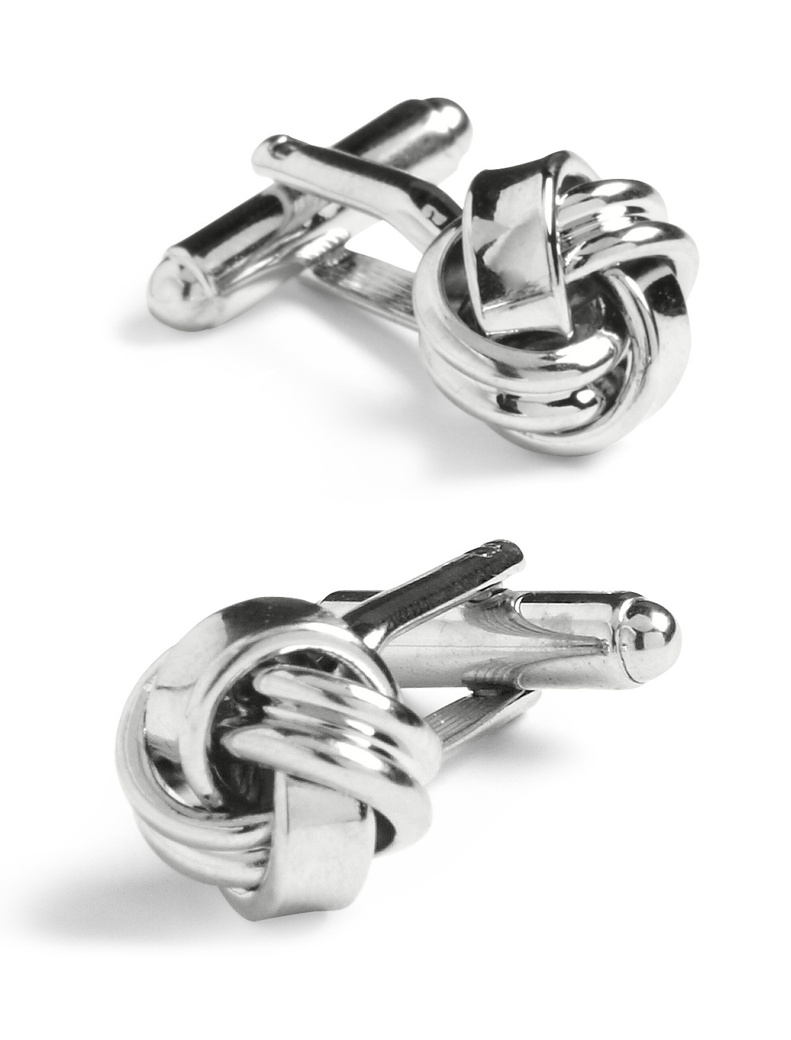 Two Tone Knot Cufflink