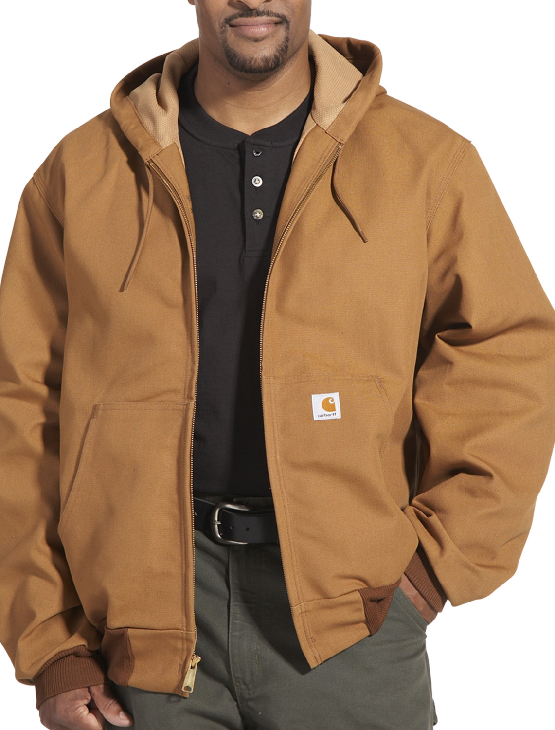 carhartt thermal lined hooded jacket