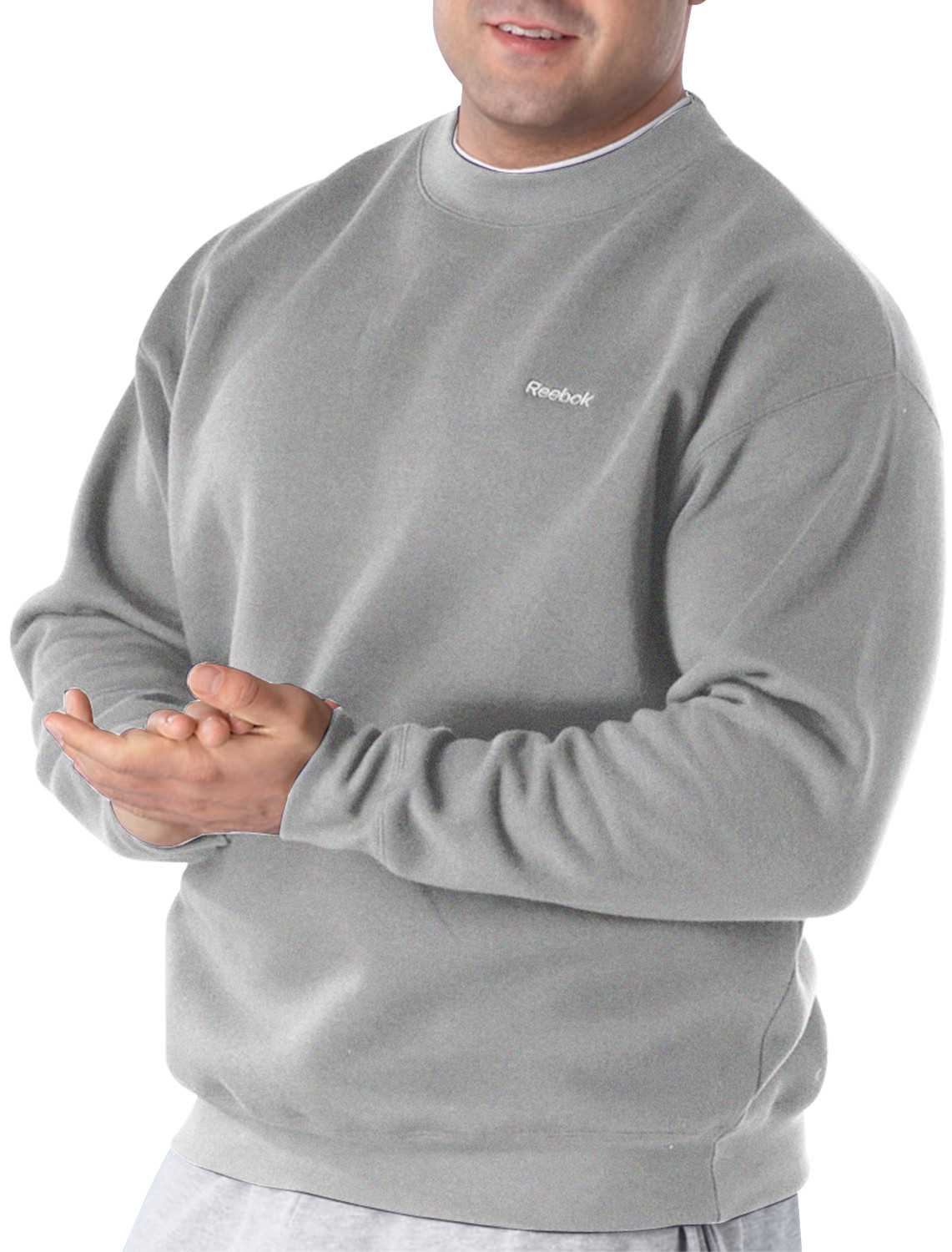 reebok mens sweatshirt