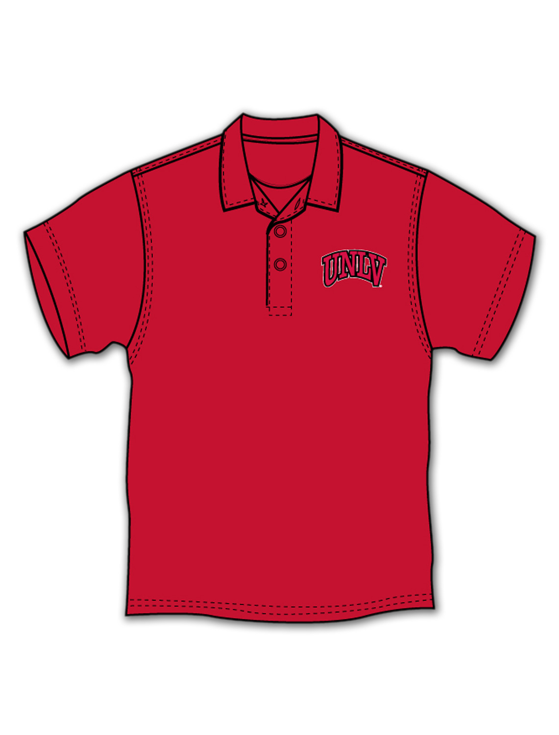 COLL Team Color Pique Polo