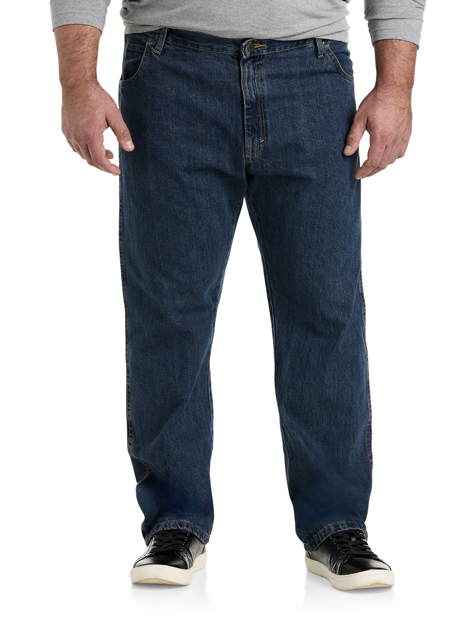 wrangler men's big & tall relaxed jeans