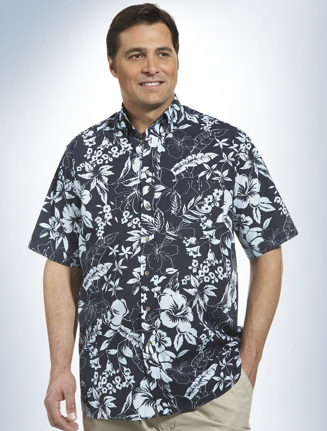 Canyon Ridge Multi Floral Sport Shirt