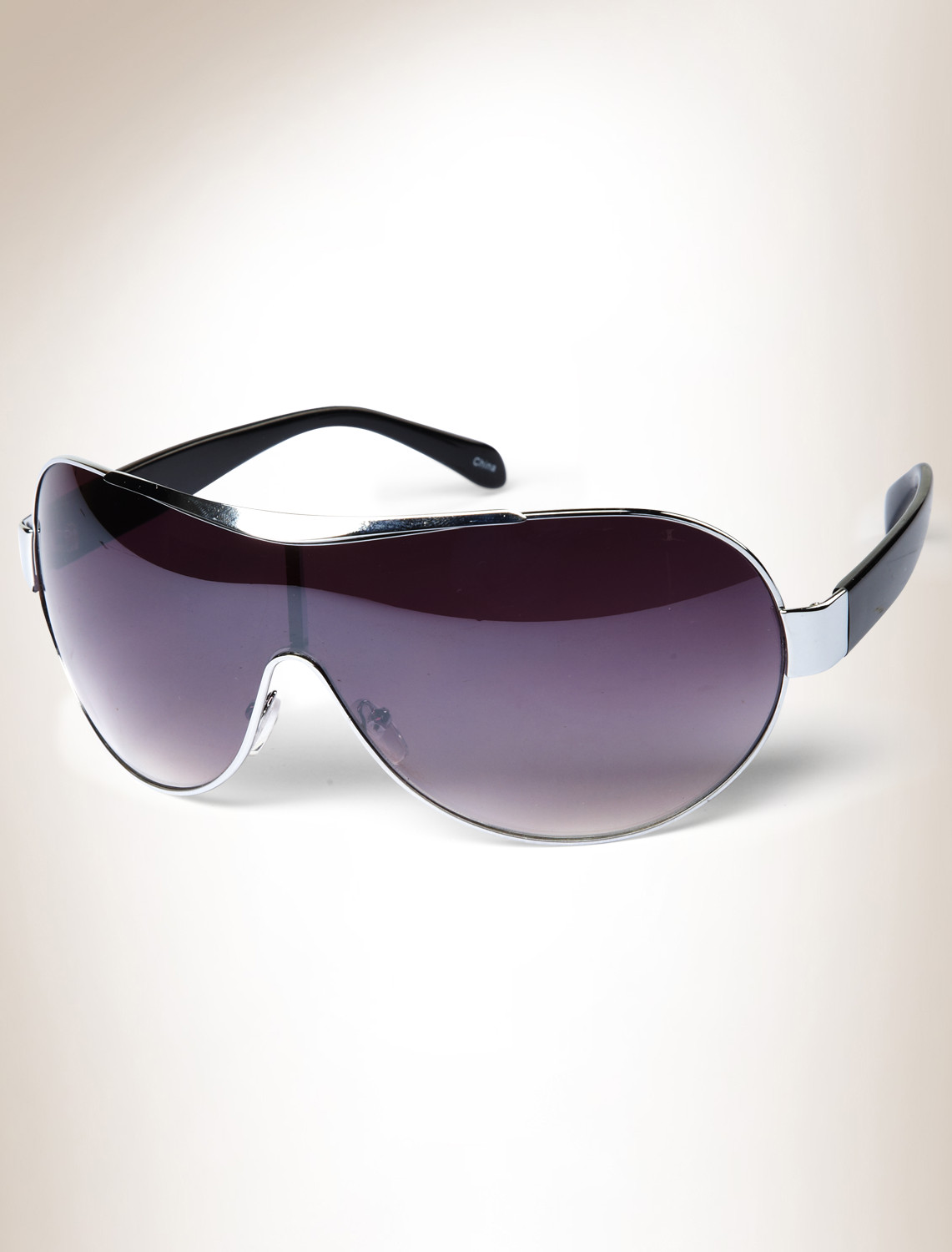 TN Large Aviator Shiled Silvr