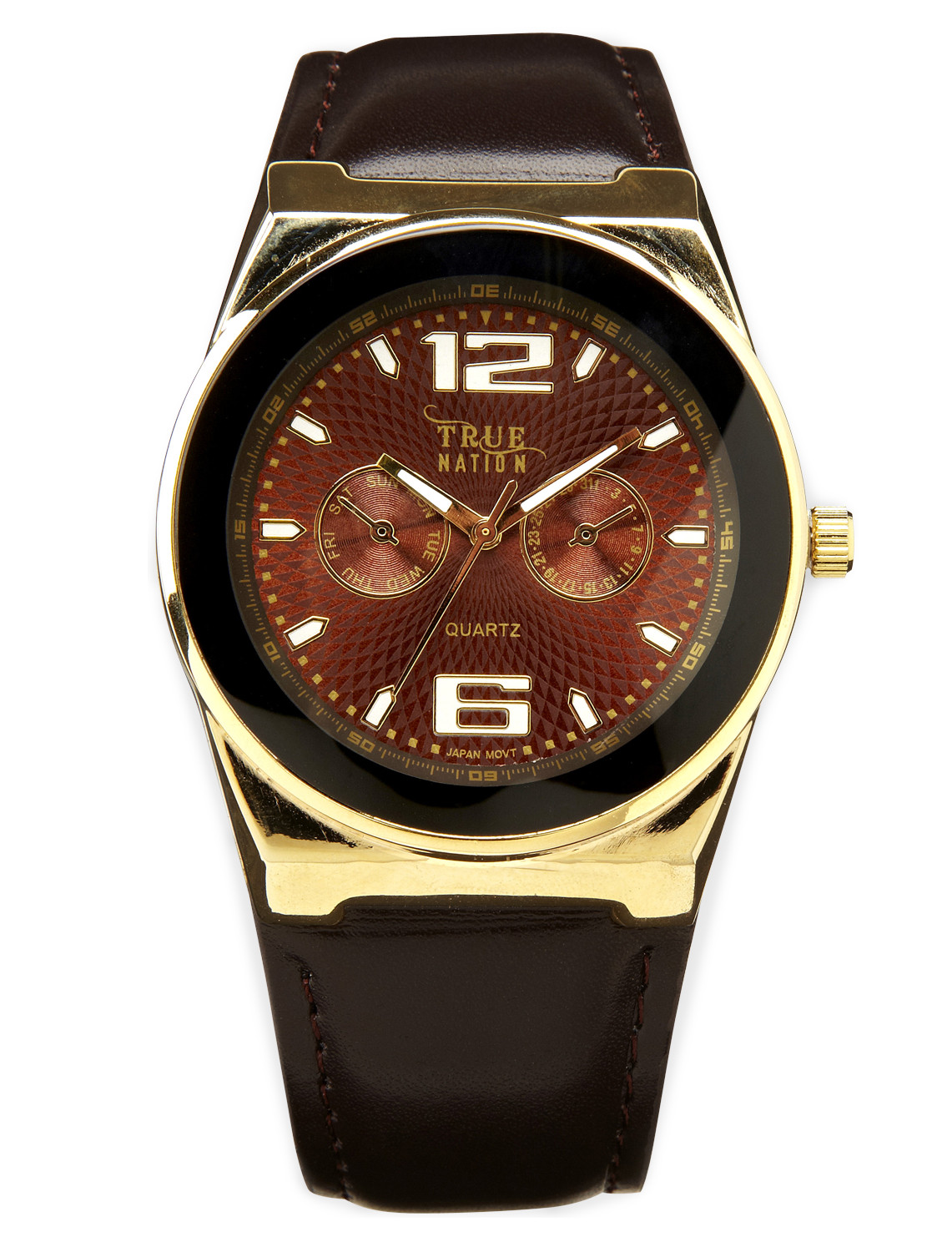 TN Brown Lthr Brown Dial Watch