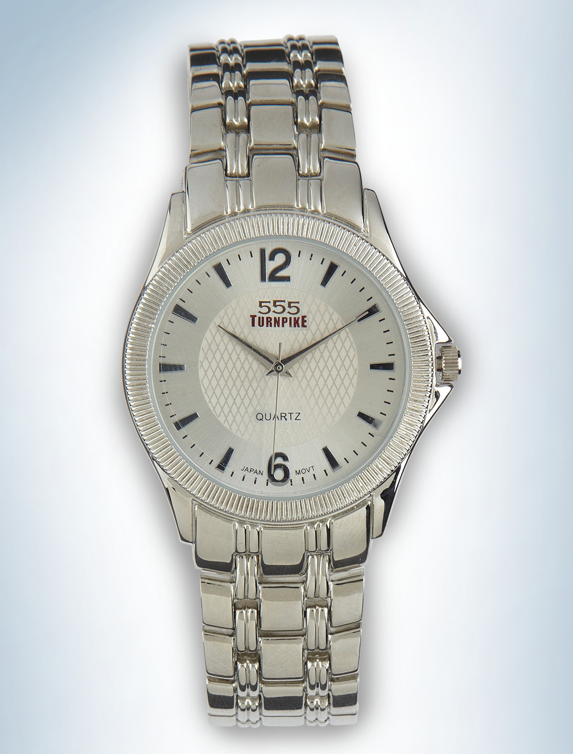 555 Round Case Silvr Dial