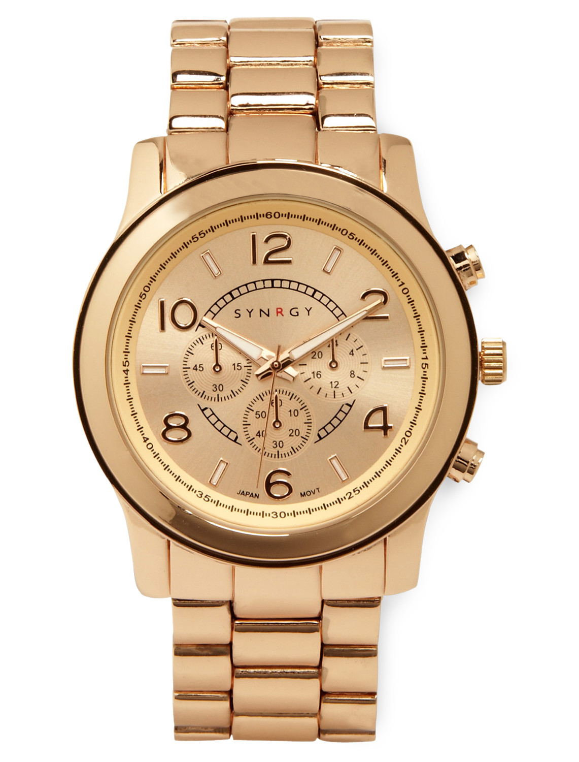SYN Chrono Rose Goldtone Watch