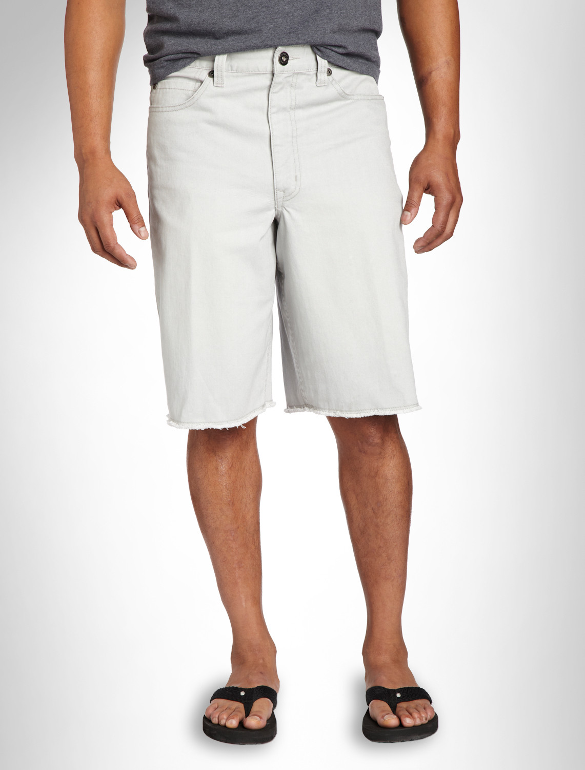 True Nation® Cut-Off Denim Shorts