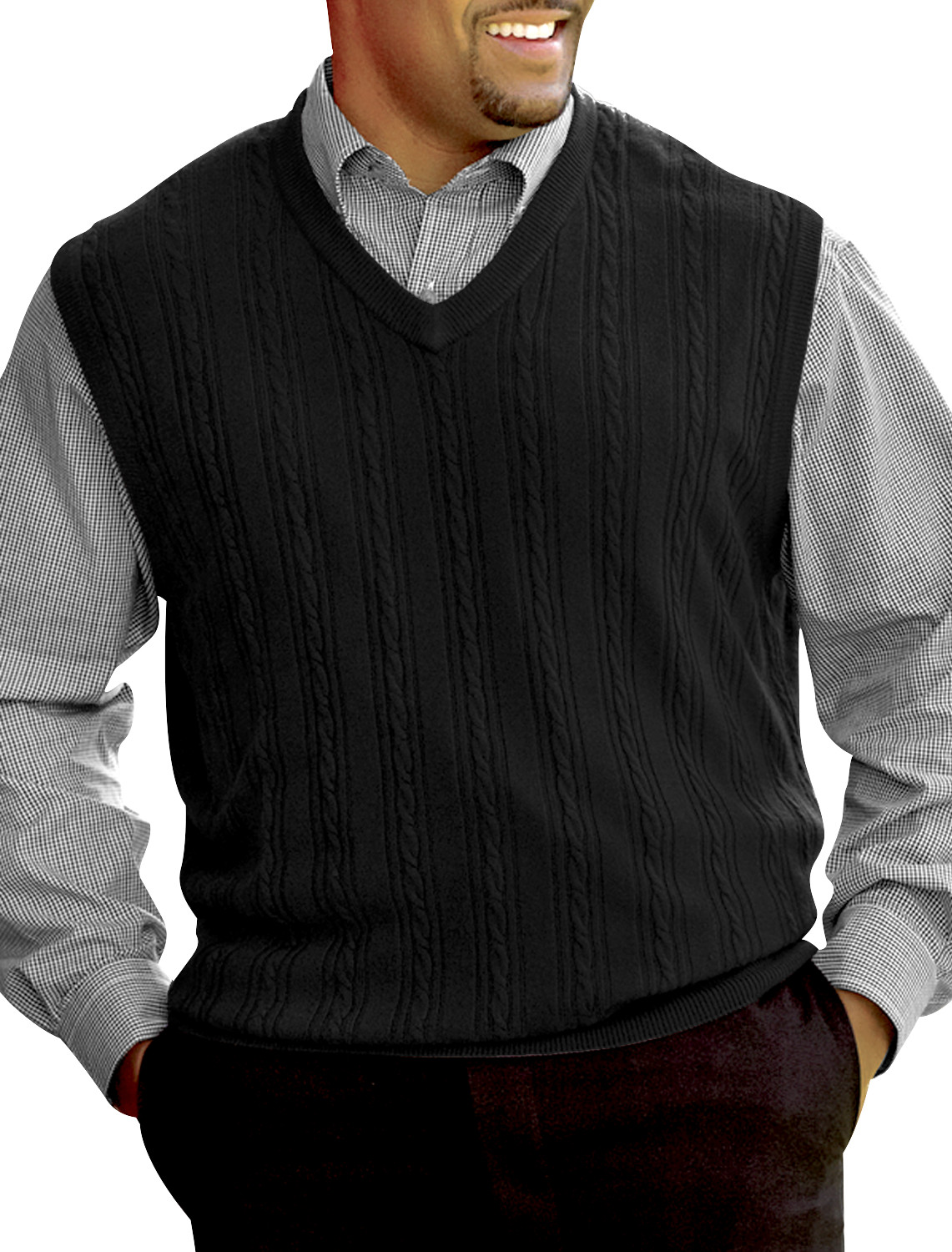 HB Soft Touch Cable Vest