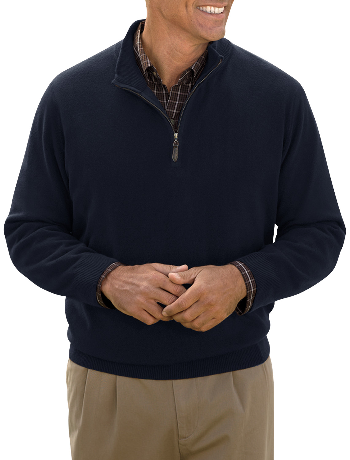 HB BR 1/2 Zip Sft Tch