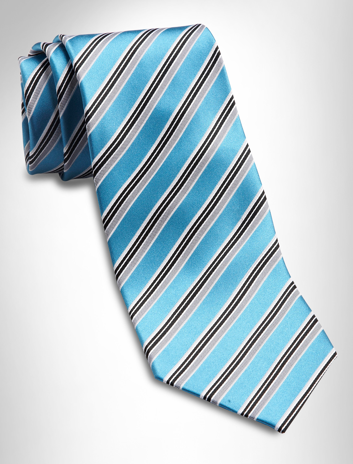 Geoffrey Beene® Ludlow Stripe Silk Tie