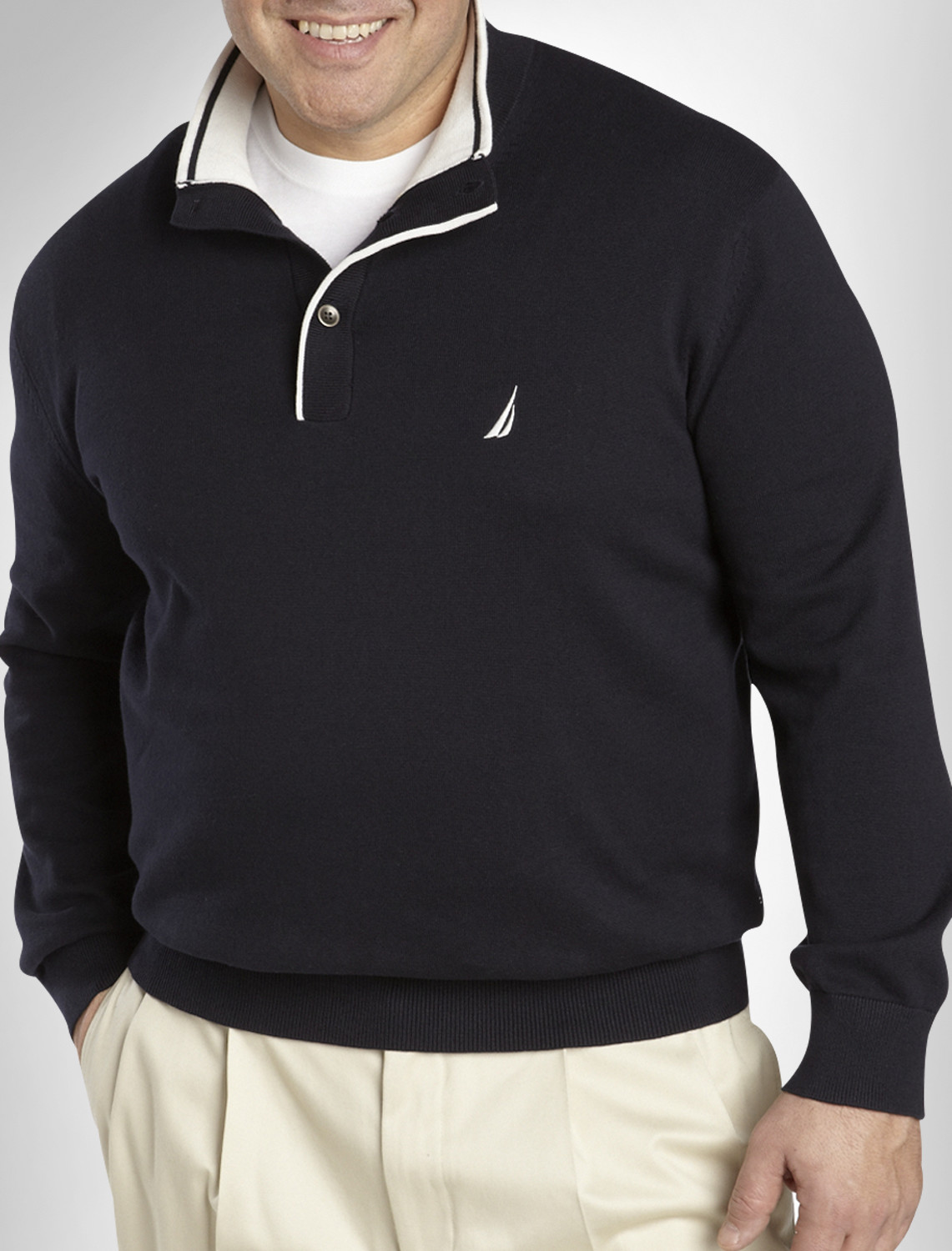 NAU Main Sail Mock Sweater