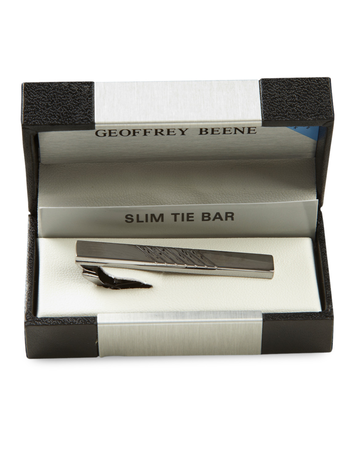 GB POLISHD NICKEL TIE CLIP
