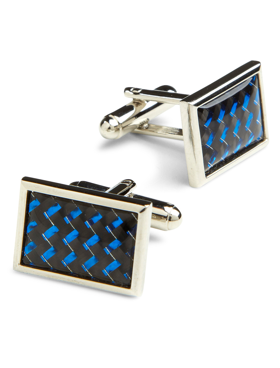 GB RECTNGLE CUFF LINKS