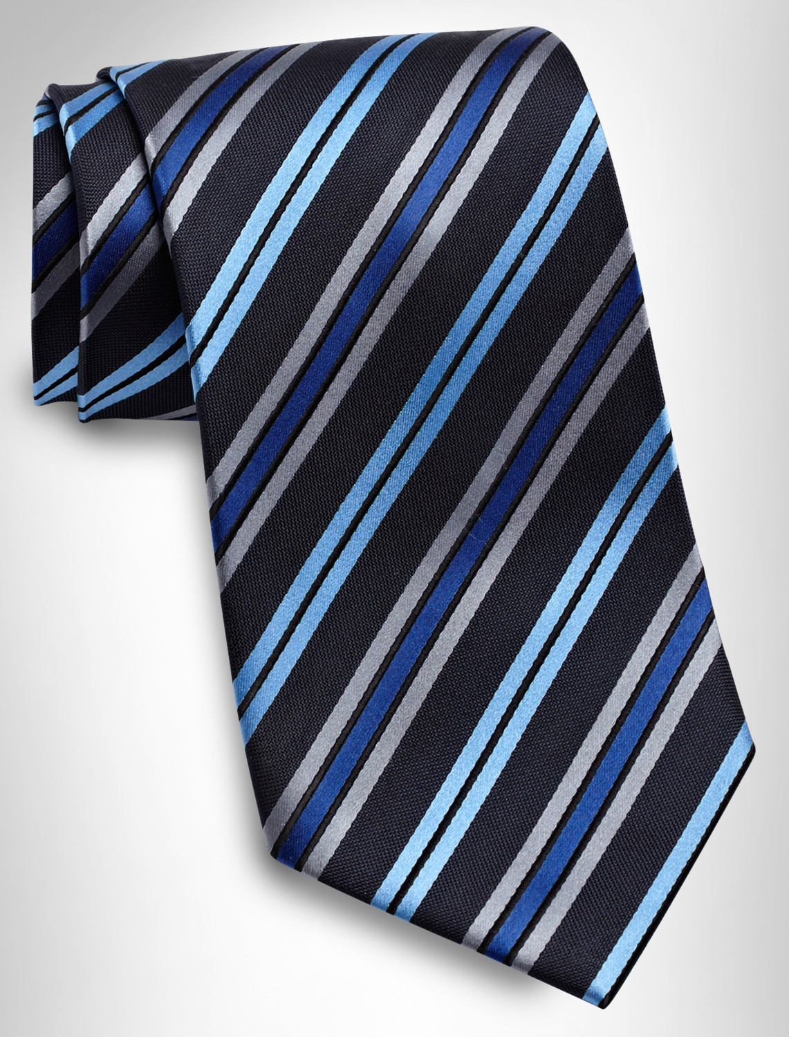 Geoffrey Beene® Matrix Stripe Silk Tie
