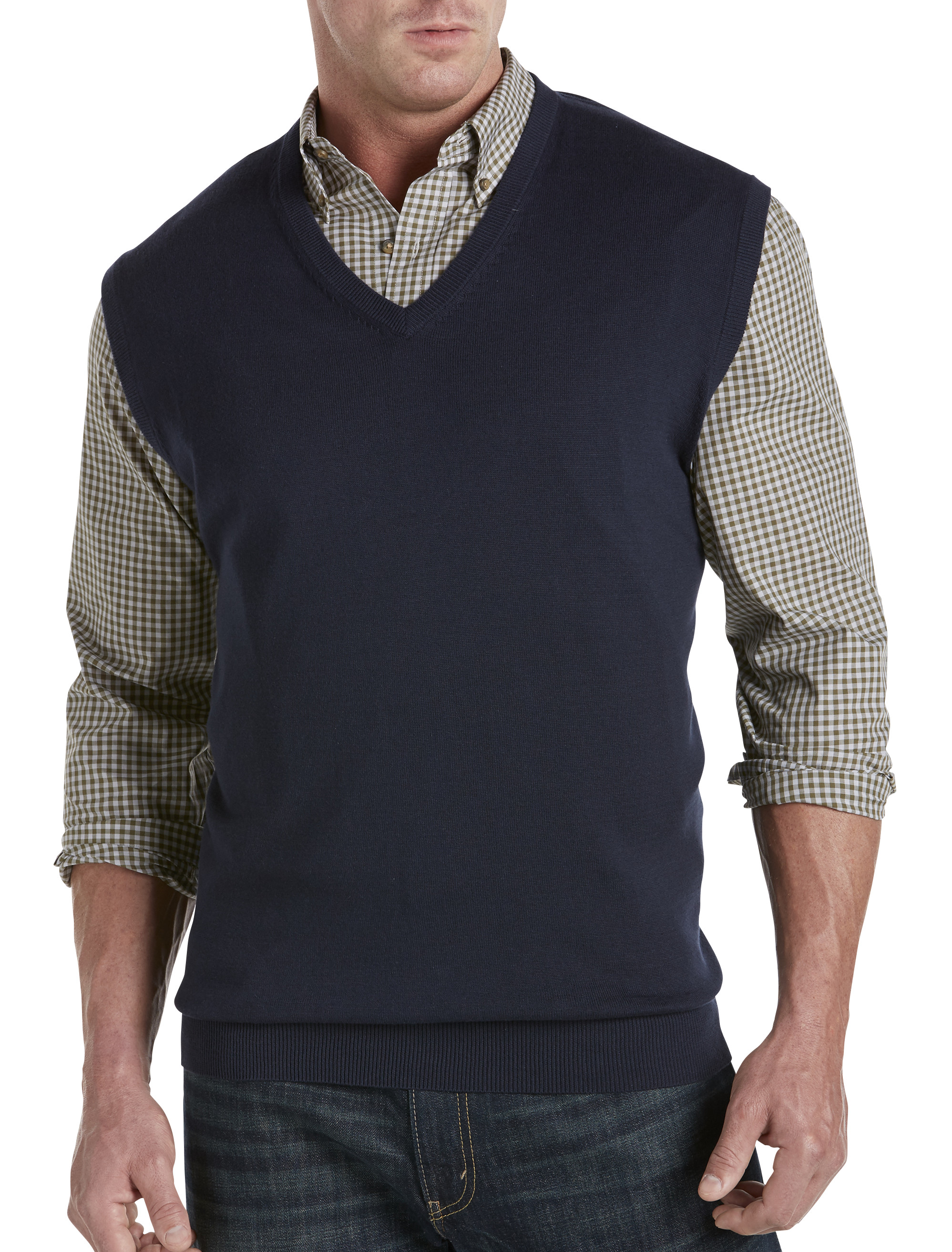 big & tall men's sweater vests