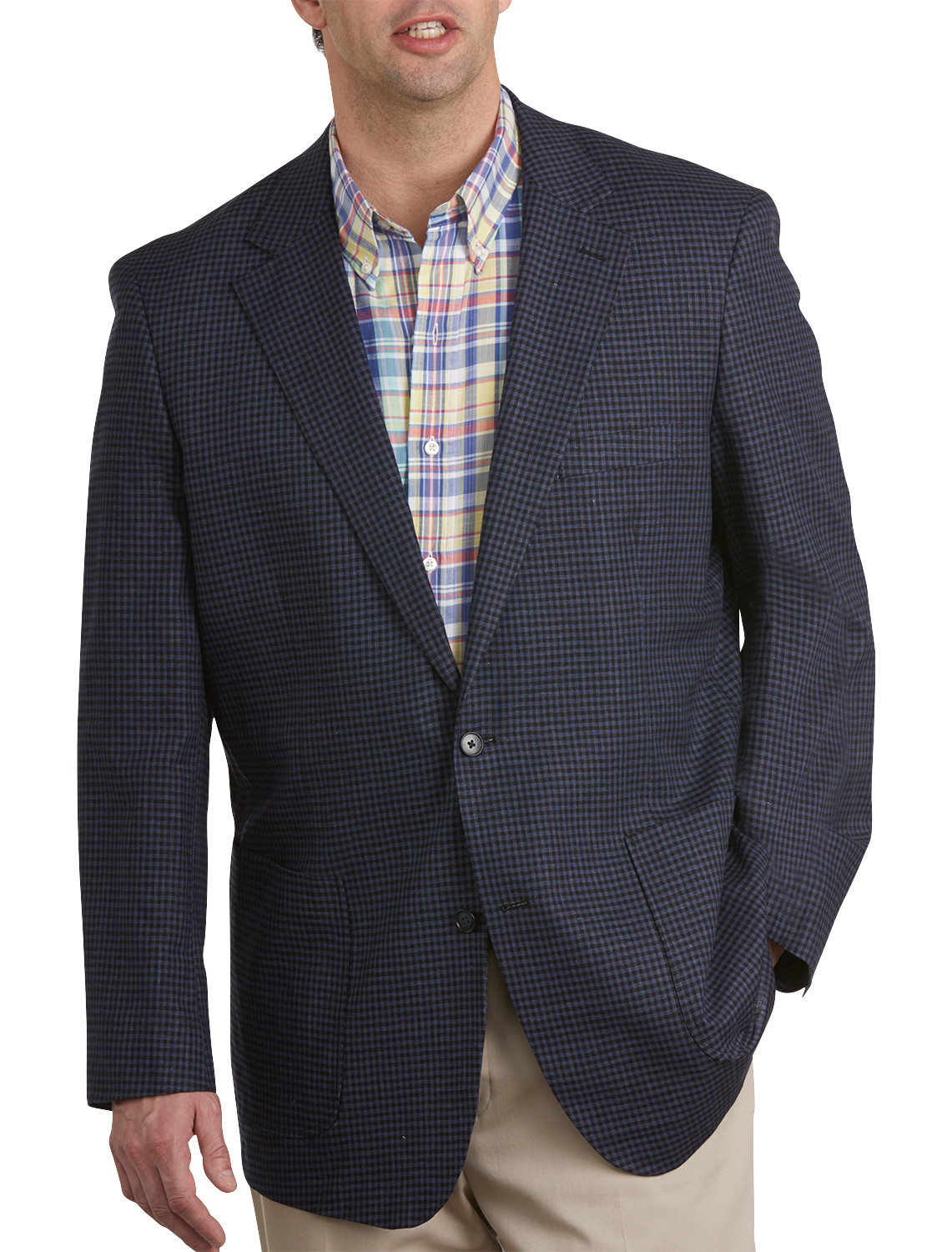 Oak Hill Doubleface Sport Coat Casual Male Xl Big And Tall Ebay