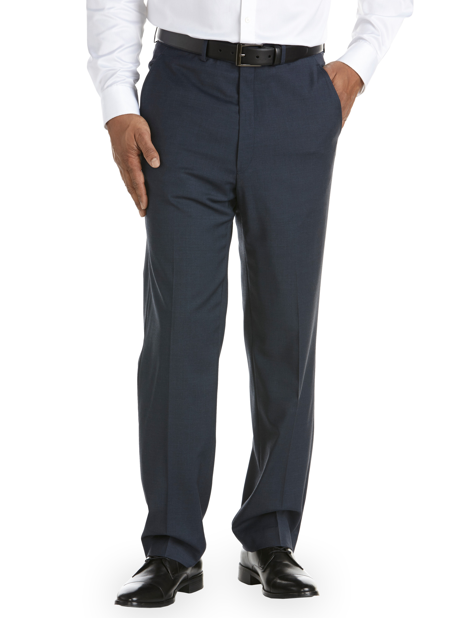 Ballin ComfortEZE Stripe FlatFront Dress Pants Casual Male XL eBay