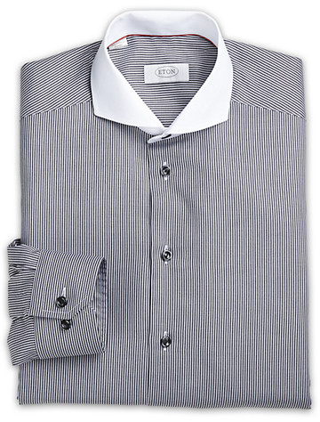 White Collar and Cuff Dress Shirts from Destination XL