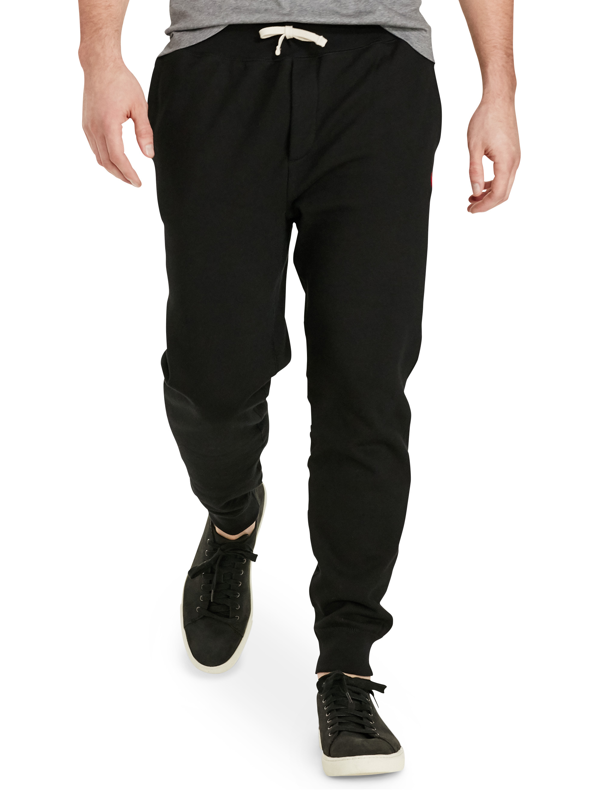 black polo joggers