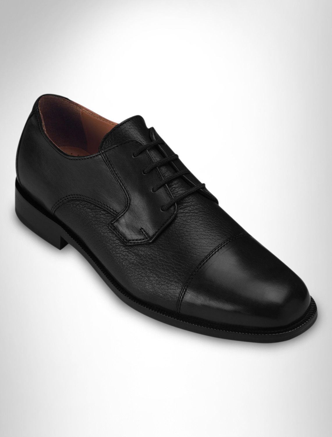 Bostonian Marco Deerskin Cap-Toe Oxfords
