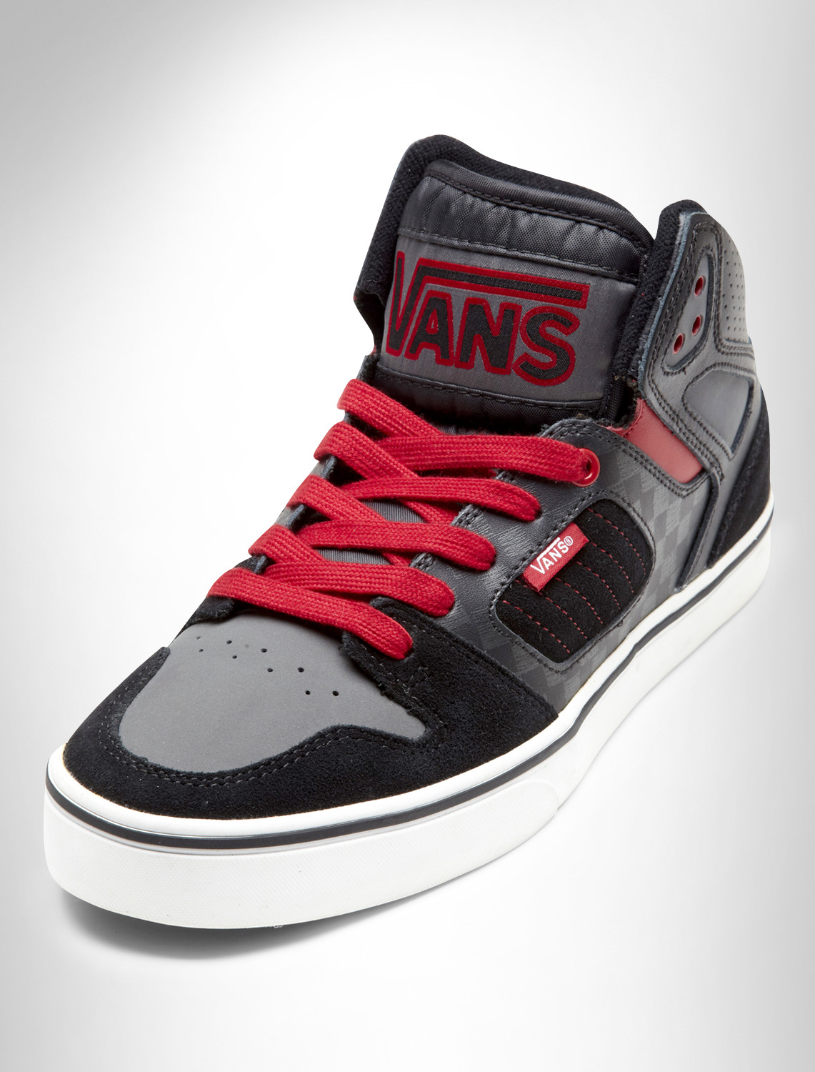 Vans All Red Hi Top