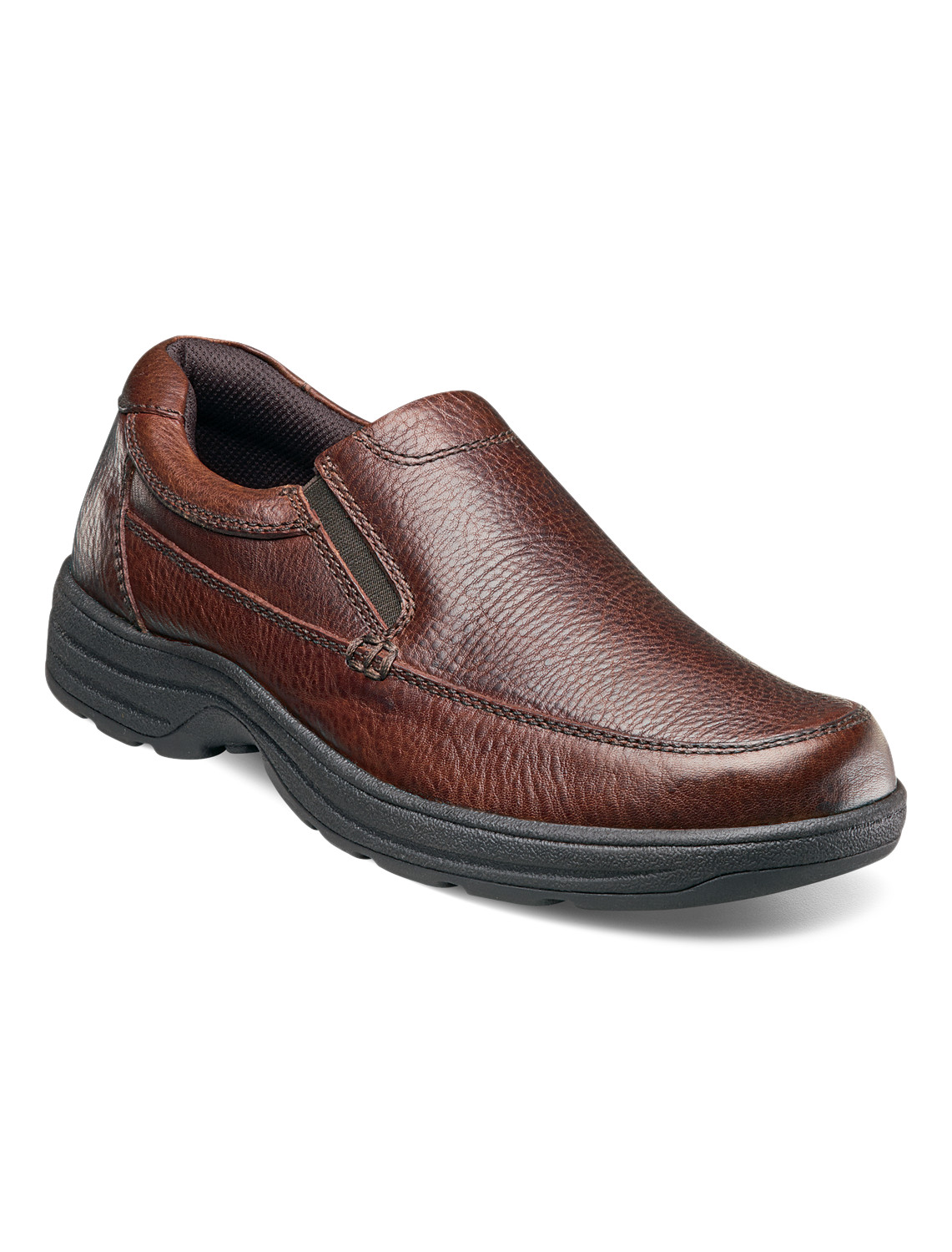 Nunn Bush Kenton Tumbled Moc Slip Ons