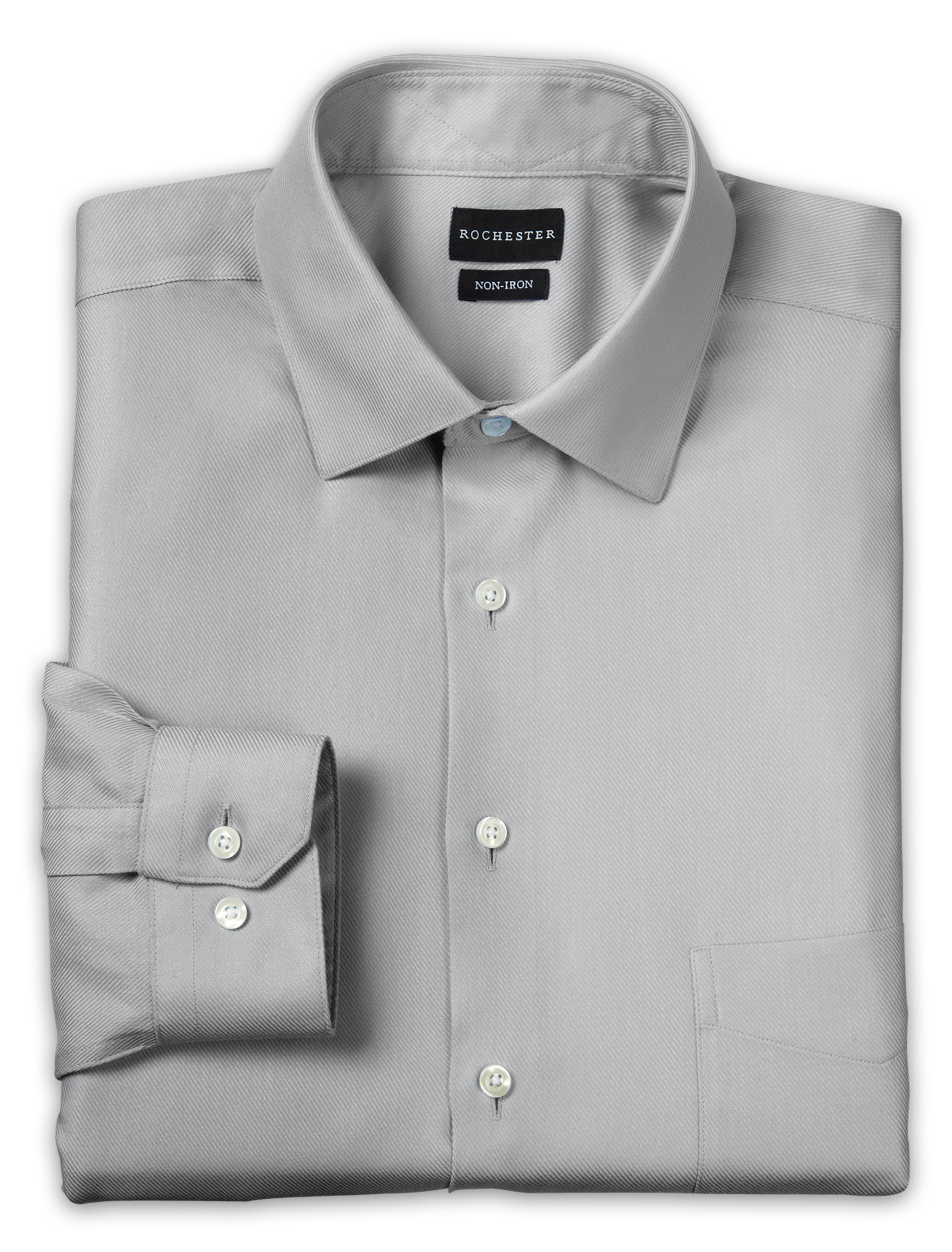 Rochester Non-Iron Spread Collar Dress Shirt