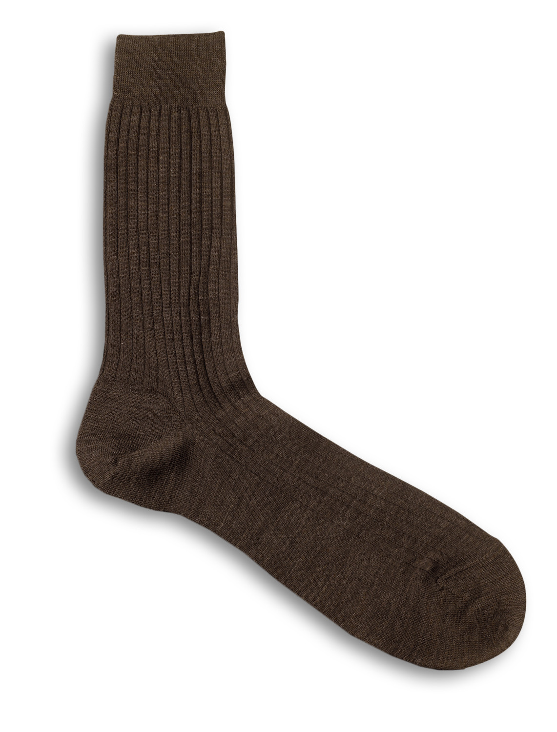 Pantherella Ribbed Ankle Wool-Blend Dress Socks