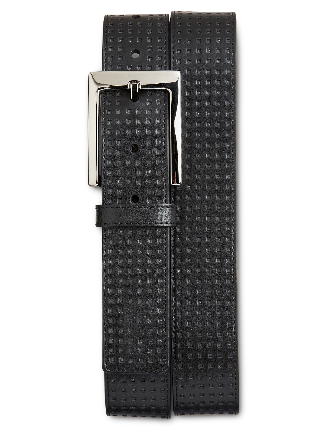 Rochester Perforated Black Belt