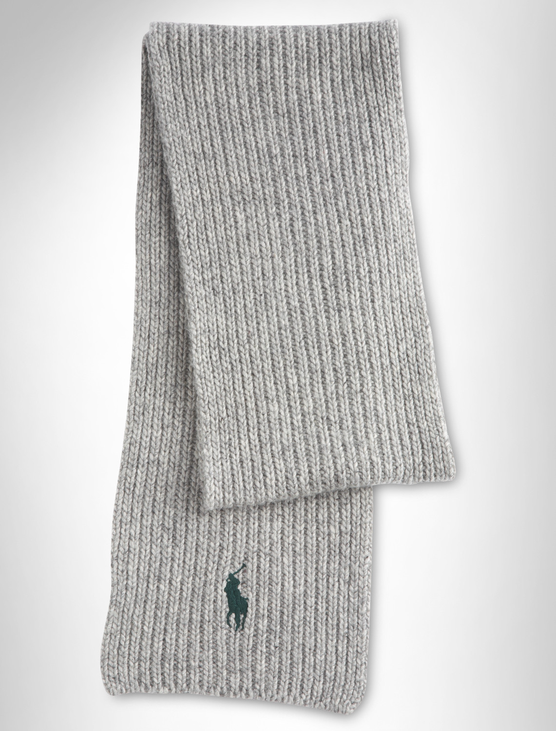 Polo Big Pony Ribbed Scarf