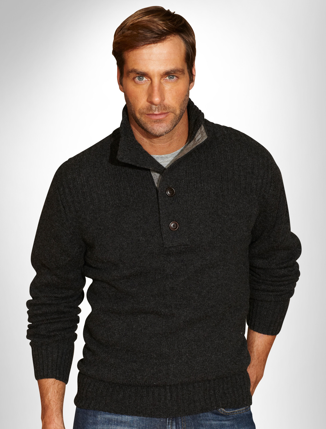 GANT Merion Bttn Mock