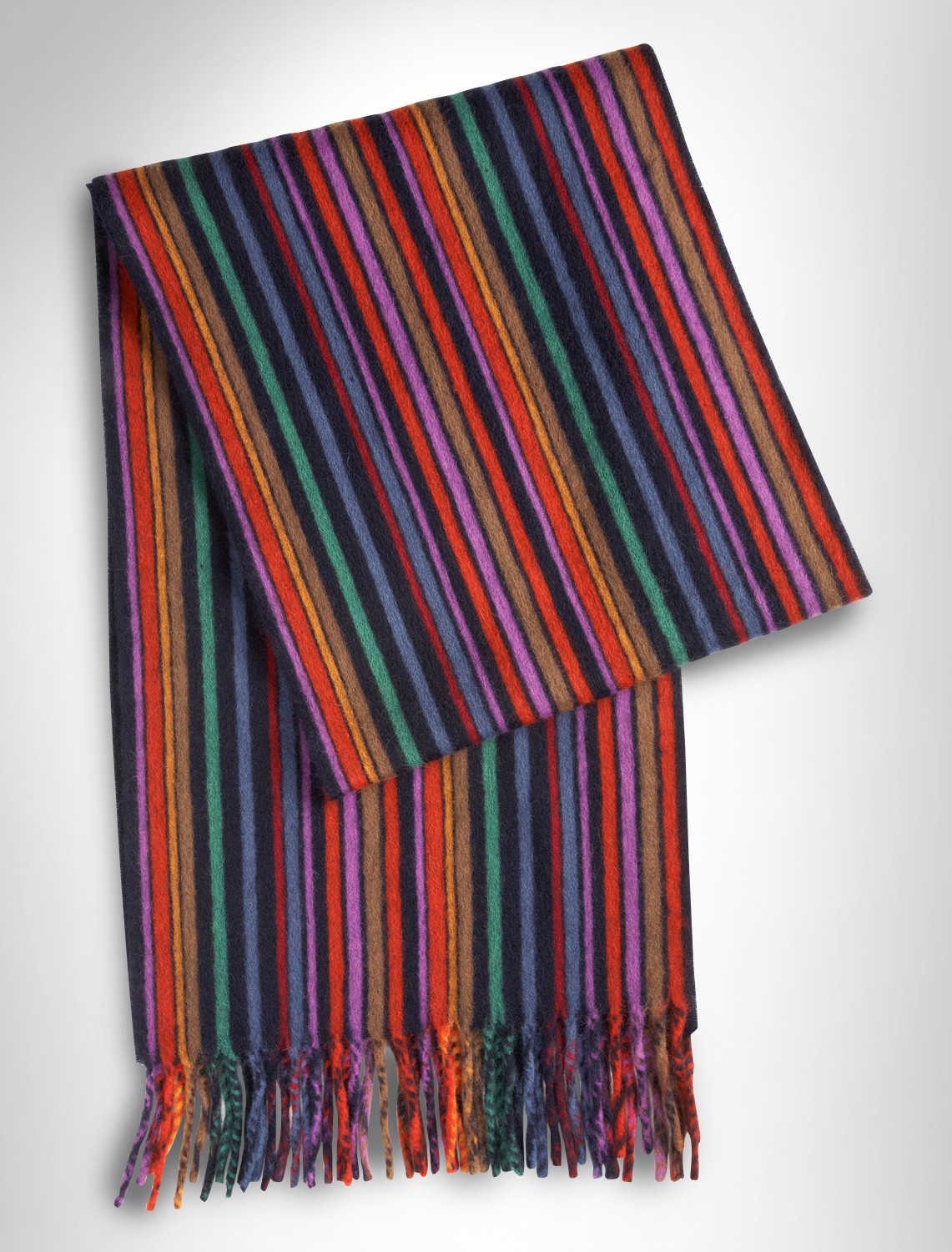 Duchamp Vibrant Stripe Scarf