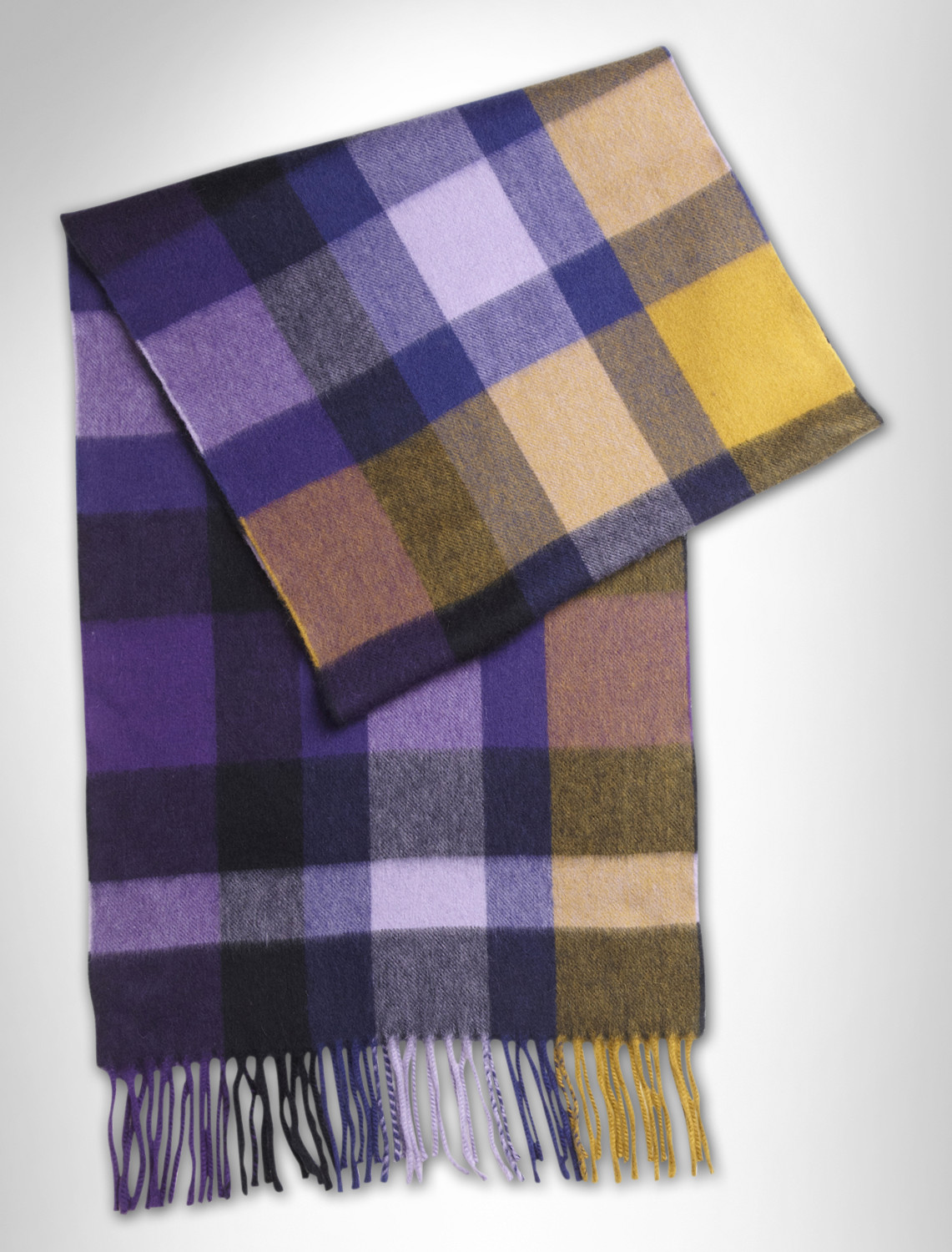 Duchamp Dazma Check Scarf