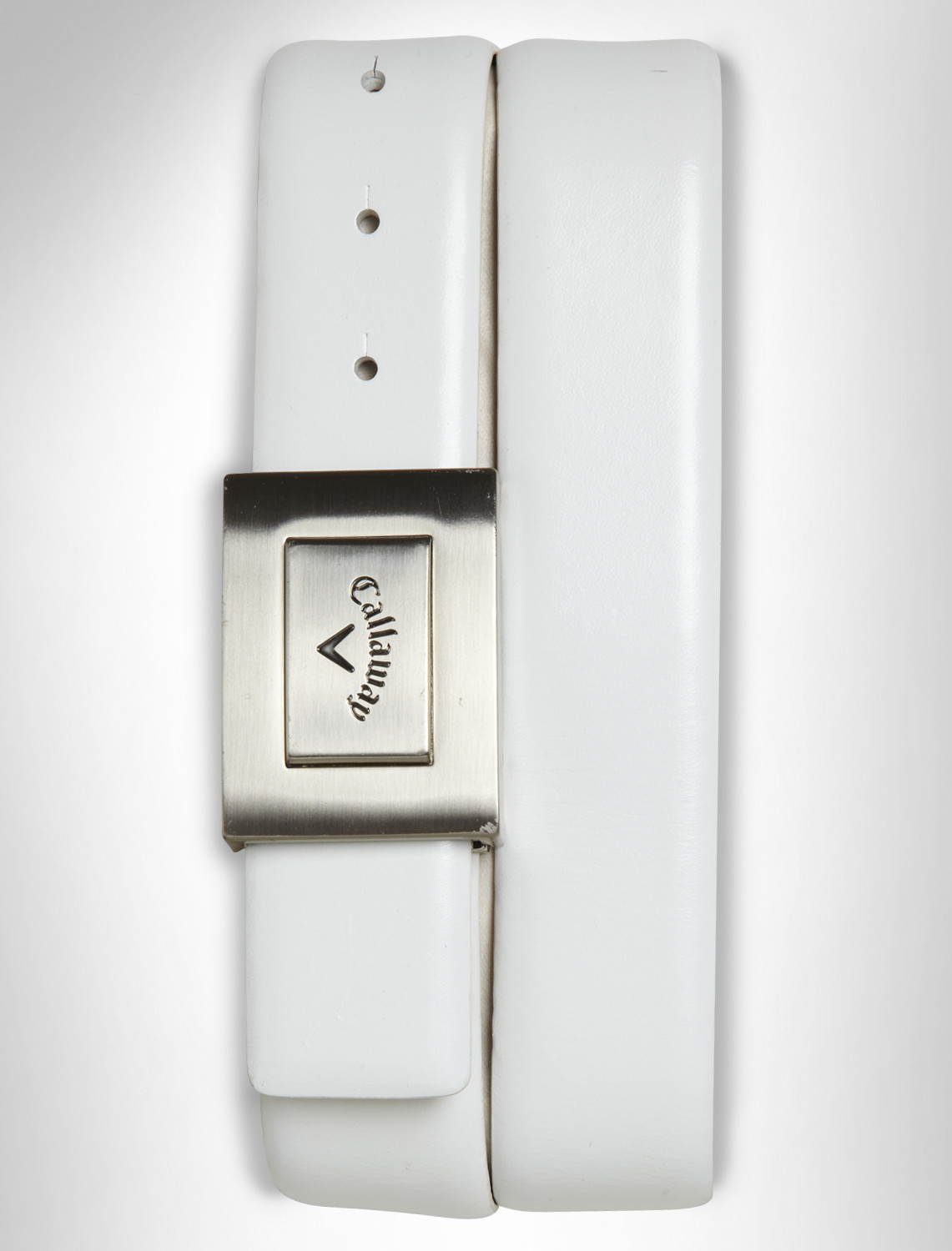 Monster White Golf Belt