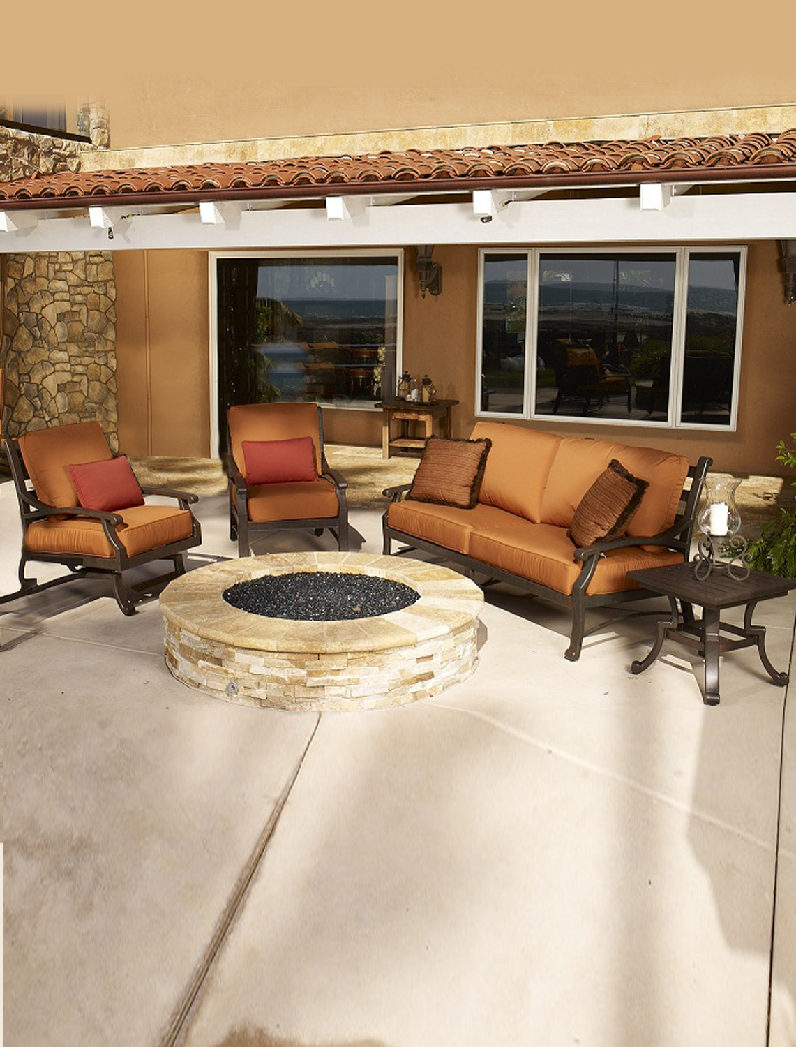 Sunset West® Newport Collection Outdoor Sitting Group