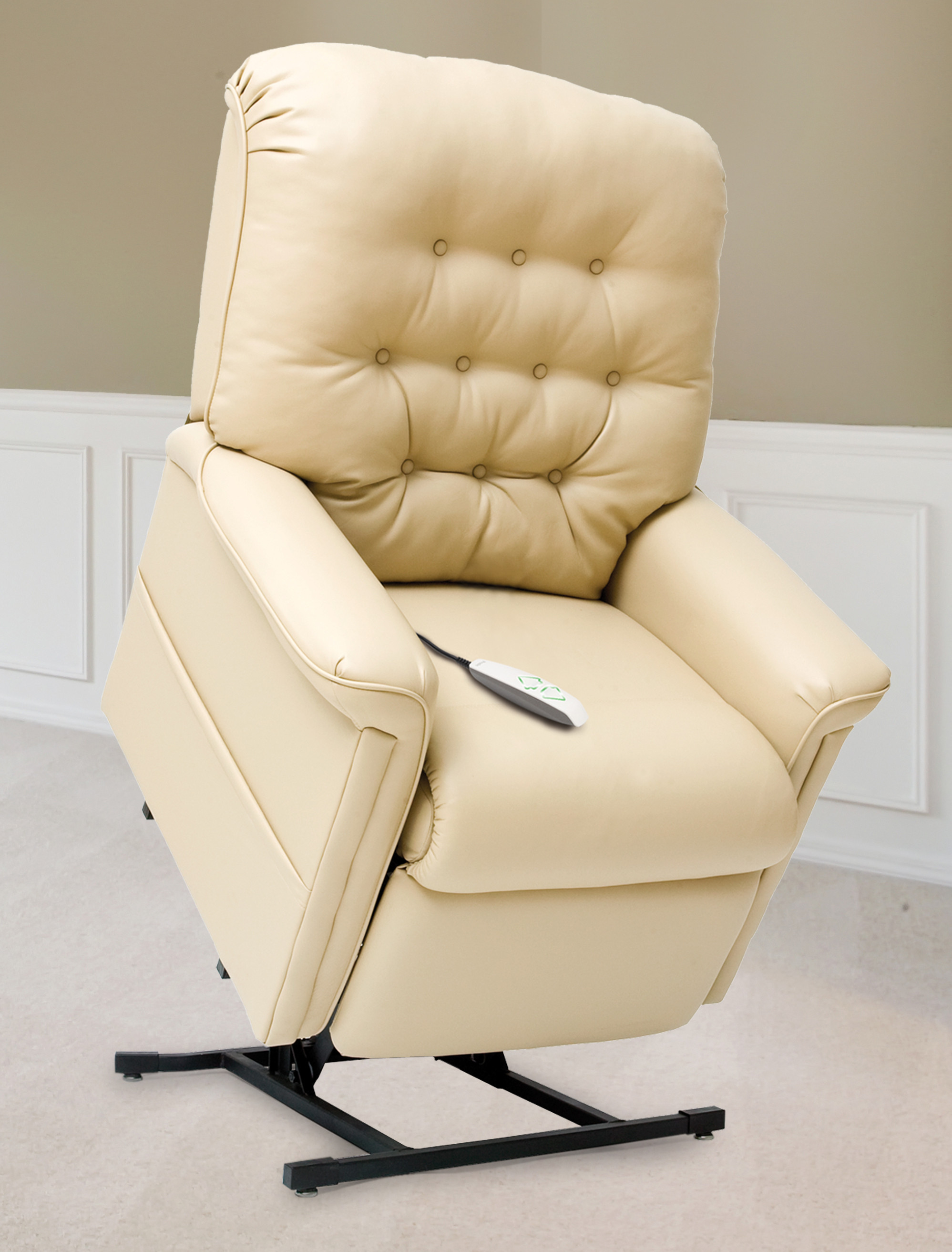500LB Leather Pride Mobility Chair