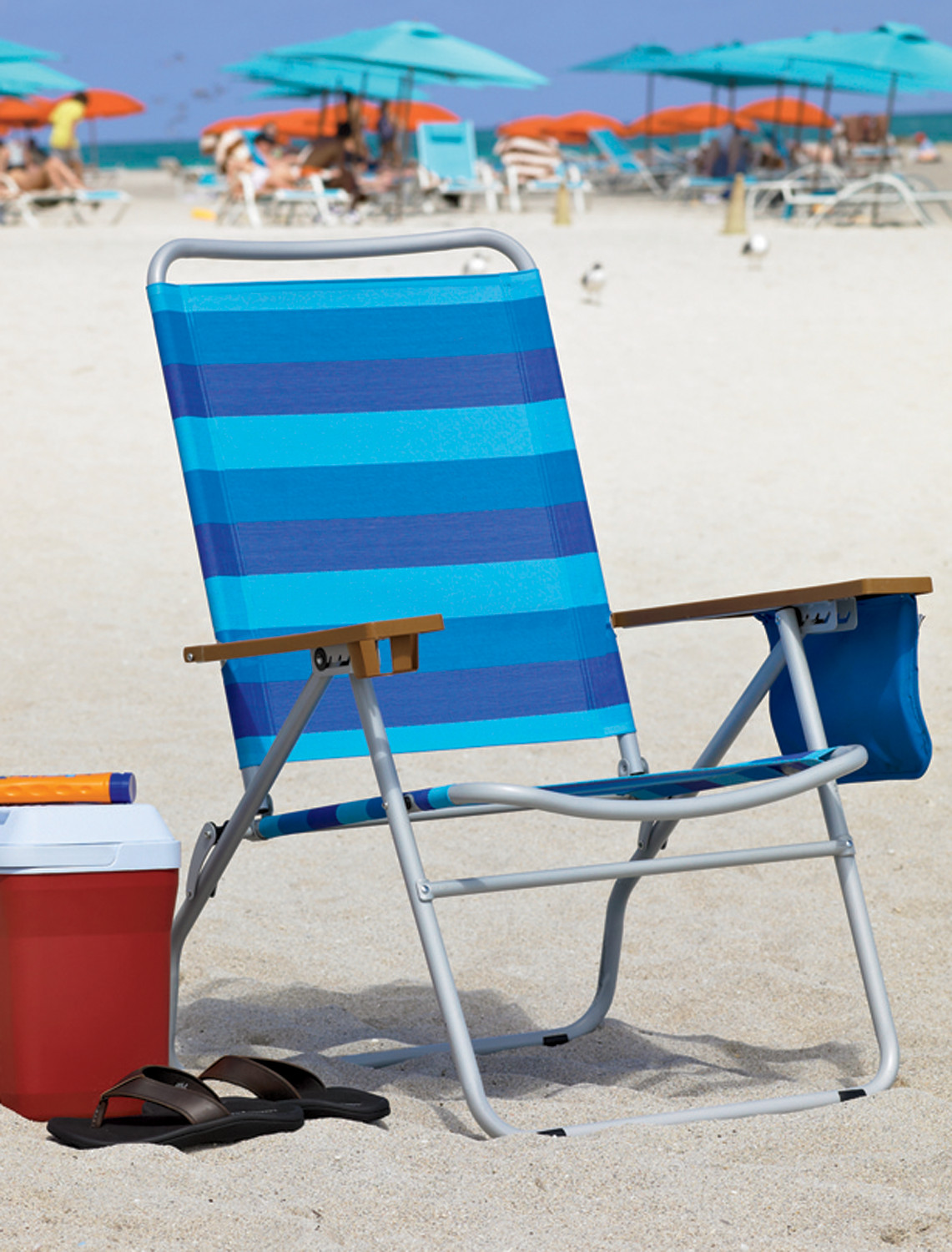 Folding Mesh Beach Chair